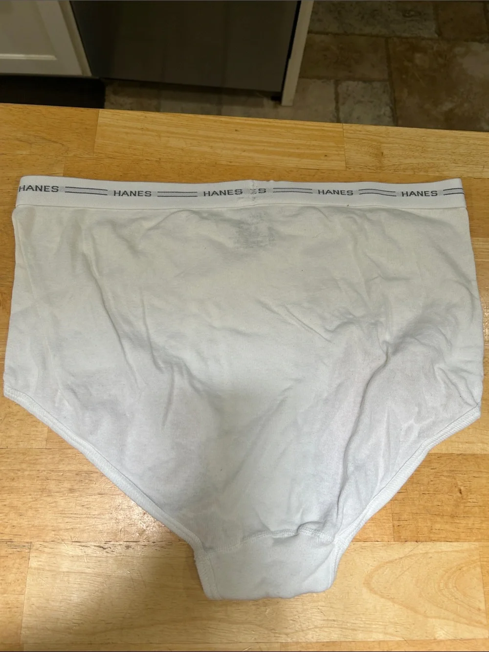 Hanes Men's White Comfort Flex 2XL/TG Briefs- 6 Pack